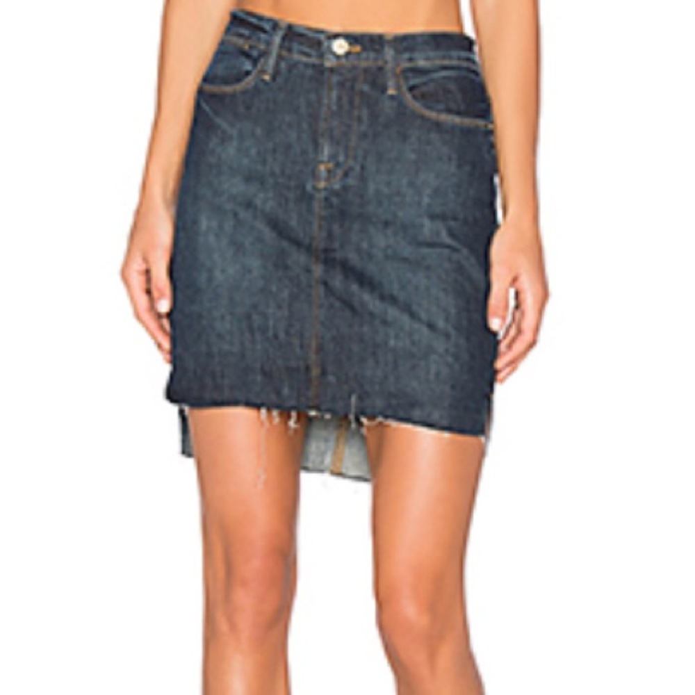 NWOT Frame Denim Le Staggered Skirt Size 27